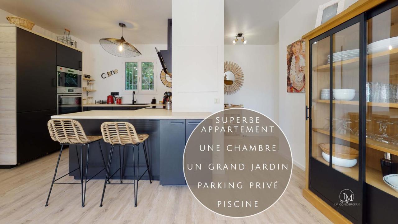 Appartement T2 : Jardin, Piscine, Parking A 圣马克西姆 外观 照片